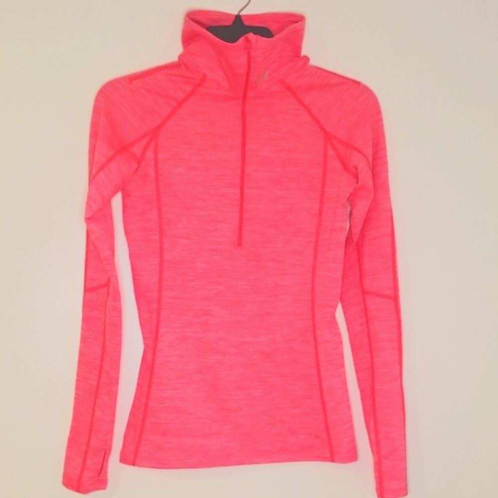 Under Armour Women's Hot Pink Long Sleeve Athletic Wear XS
